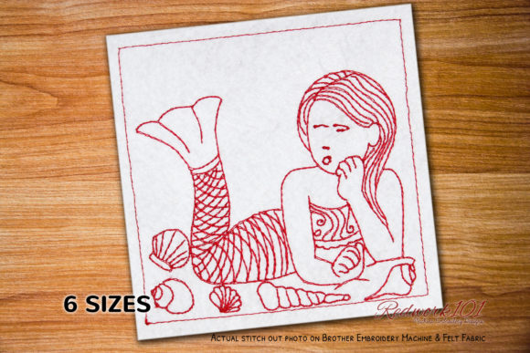 Mermaid Thinking Lineart Review