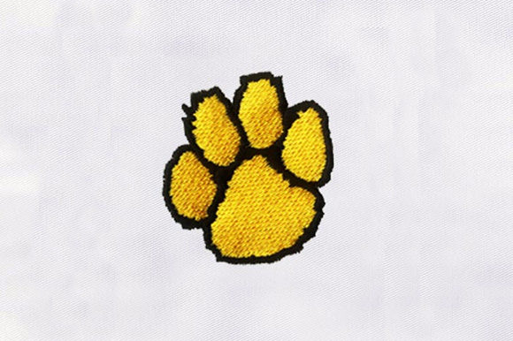 Paw: A Thoughtful Embroidery Design for Boutique Apparel