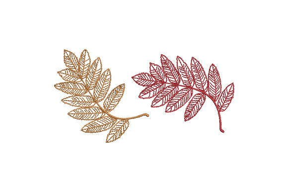 Rowan Autumn Leaves Embroidery