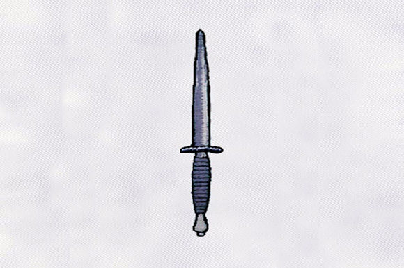 Royal Sword Design: A Timeless Embroidery Touch for Meaningful Gifts